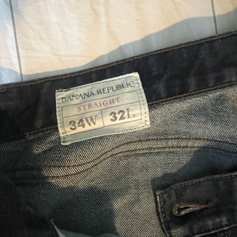 Banana Republic Straight Jeans - Indigo